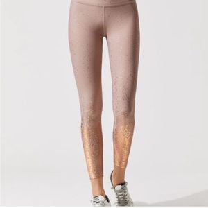 Beyond Yoga ombré gold fleck pants